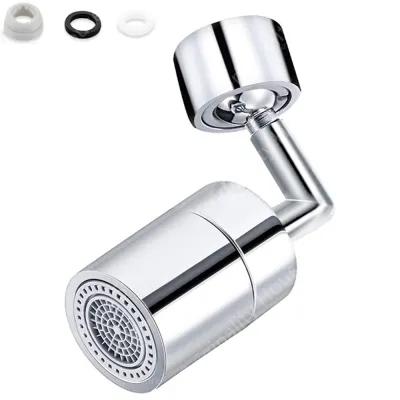 720 Rotatable Faucet Aerator Sprayer Tap Head Water Saving Splash Headfilter Basin Wash Splash-proof Tap Extender Adapter Nozzle