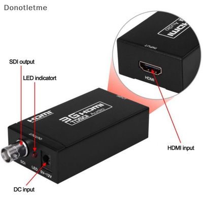 &lt;Donotletme&gt; อะแดปเตอร์แปลงวิดีโอ HDMI เป็น SDI BNC SDI HD-SDI 3G-SDI 1080P ลดราคา