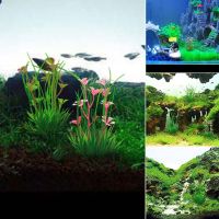 FAY New Water Grass Ornament Plastic Artificial Plant Aquarium Aquatic Home Green Fish Tank Landscape Decor