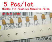 ตัวเก็บประจุแทนทาลัม T398 3พิน5ชิ้น/ล็อต10UF/35V