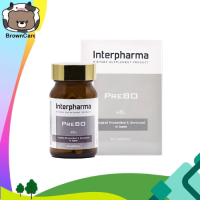 PREBO Interpharma พรีโบ อินเตอร์ฟาร์มา 60 แคปซูล ผลิตภัณฑ์เสริมอาหาร กระดูก