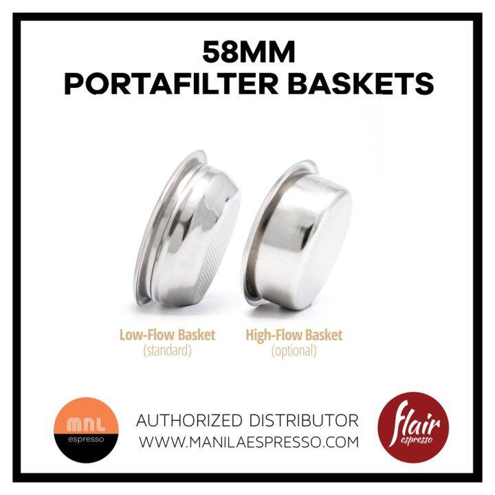 58mm Portafilter baskets (Straight walled Chamfered) VST IMS Lazada PH