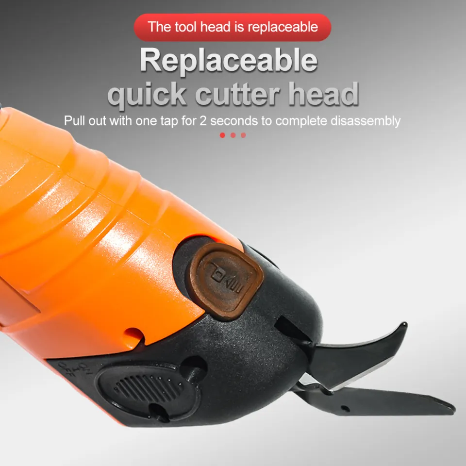 Multi-functional cutting machine fabric electric scissors head