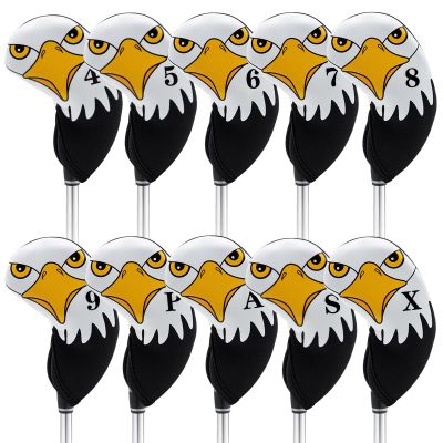 Golf club cover spot hot selling diving material IRON HEAD COVER iron set 10PCS/SET golf