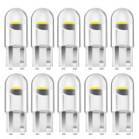 10PCS  New T10 W5W WY5W 168 501 2825 COB LED Car Wedge Parking Light Side Door Bulb Instrument Lamp Auto License Plate Light