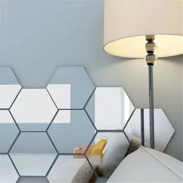 Shop Large Hexagon Mirror Wall Decor online