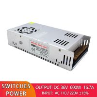 AC to DC 36V 600W 16.7A Switching Power Supply Converter 110V 220V Inverter LED Strip Lighting Device Driver Adapter Transformer Power Supply Units