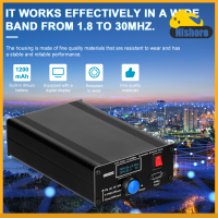 Nishore-ATU-10-0A มิเตอร์เครื่องรับสัญญาณเสาอากาศอัตโนมัติคลื่นสั้น20W 1.8-30MHz มิเตอร์วัดพลังงานคลื่นสั้นกรอบหุ้มอลูมิเนียมอัลลอยด์20W