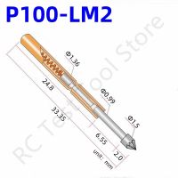 【CW】☫ஐ  100PCS P100-LM2 Test Probe Phosphorus Tube Pin Length 33.35mm Needle Dia 1.36mm Pogo P100-LM