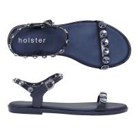 Holster Halo Midnight Blue HST237MB รองเท้าส้นแบนแบบรัดส้น