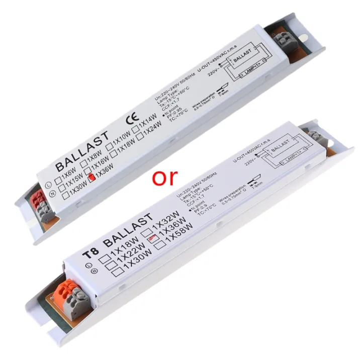 220240V AC 36W Wide Voltage T8 Electronic Ballast Fluorescent Lamp