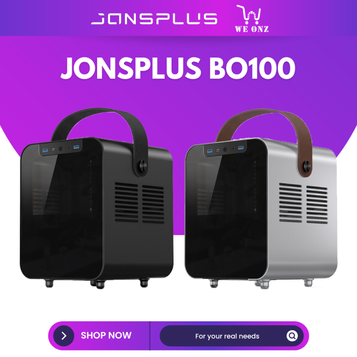 [NEW] Jonsplus BO100 Tempered glass ITX Premium PC Case | Lazada