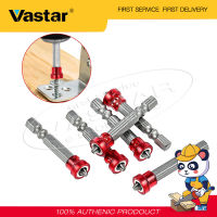 Vastar 6 Pcs 1/4 "ไขควงสีแดงหัวแม่เหล็กไดรเวอร์ Hex Shank Magnetizer Cross ดอกสว่านแม่เหล็กมือสกรูไฟฟ้าเครื่องมือ