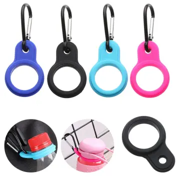 5pcs Silicone Water Bottle Holder With Keychain Clip, Water Bottle Clip  Hook Accessories For Outdoor Activities Or Daily Use