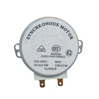 4PCS Tray Synchronous Motor TYJ50-8A7 AC220-240V 4R/MIN