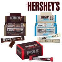 เฮอชีส์ ช็อกโกแลต บาร์ HERSHEYS Chocolate 15g เฮอร์ชีส์ ครีมมี มิลค์ ดาร์ก ช็อกโกแลต คุกกี้ แอนด์ ครีม ขนาด 15 กรัม ยกแพ็ค 24 ชิ้น ตรา Hershey