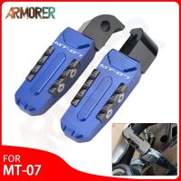 Motorcycle CNC Foot Pegs Rear Passenger Footrests For Yamaha MT07 MT 07 MT 07 2014 2022 2020 2019 2018 2017 2016 Accessories