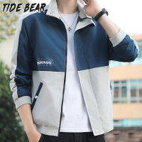 TIDE BEAR แจ็คเก็ตผู้ชาย เสื้อโค้ทบางเฉียบมีสไตล์