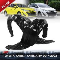 ซุ้มล้อพลาสติก ซุ้มล้อหน้า รุ่น โตโยต้า ยาริส เอทีฟ TOYOTA YARIS ATIV ปี 2017 - 2022