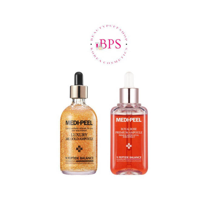 💛เซรั่มทองคำ Medi-Peel Luxury 24K Gold Ampoule 100ml / MEDI-PEEL Royal ...