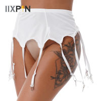 เซ็กซี่ Sheer ตาข่าย Garters เข็มขัดผู้หญิงปรับสายรัด Clasp Suspender Garter เข็มขัดสำหรับต้นขาสูงถุงน่อง Lady Femme ชุดชั้นใน