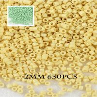 2mm 650pcs Glass Rice Beads 2mm Antique Series Loose Beads Diy Jewelry Accessories Beads