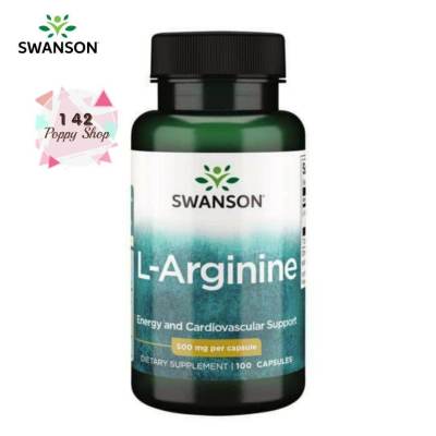 Swanson Premium L-Arginine 500mg/ 100 Caps