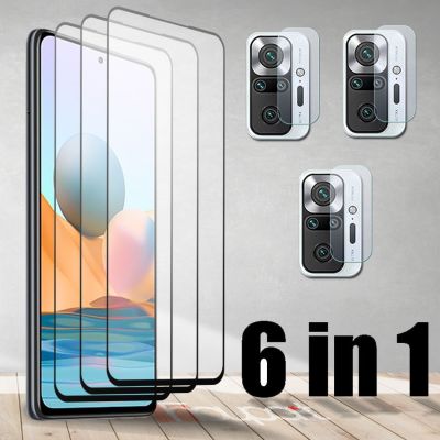 Tempered Glass For Xiaomi Redmi Note 10 Pro Max 10S 10T 5G Screen Protector + Camera Lens Film For Redmi Note10 Pro Glass