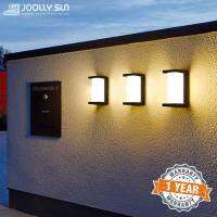 Joollysun Outdoor Wall Lights With Motion Sensor Waterproof IP65 Wall Sconces LED Lamp Morden Home Balcony Decor Porch Lighting