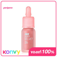 Peripera Ink Airy Velvet 4g #26 Apricot Peach เพอริเพอร่า ลิปสติก รุ่น INK AIRY VELVET