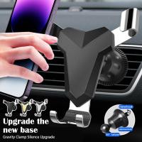 Gravity Car Holder For Phone Car Air Vent Mount Clip Cell GPS Mobile Phone No Holders Holder Magnetic J2X3