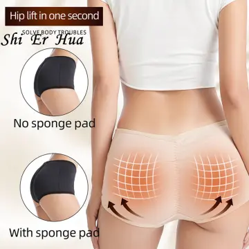 Women Butt Lifter Shapewear Butt Hip Enhancer Padded Panties Booty Lifter Body  Shaper Underwear