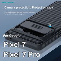 เคส Google Pixel 7 Pro เคส NILLKIN CamShield Pro ฝาหลังป้องกันเลนส์กล้องแบบเลื่อนได้เคสสำหรับ Google Pixel 7 snjspk