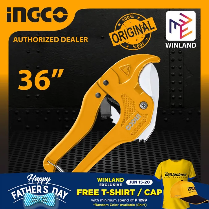 Ingco Original Industrial Grade PVC Pipe Cutter *WINLAND* Lazada PH