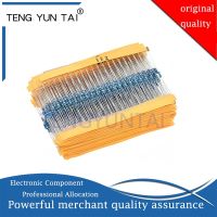 100pcs 1/4W 1R 22M 1 Metal film resistor 100R 220R 1K 1.5K 2.2K 4.7K 10K 22K 47K 100K 100 220 1K5 2K2 4K7 ohm resistance