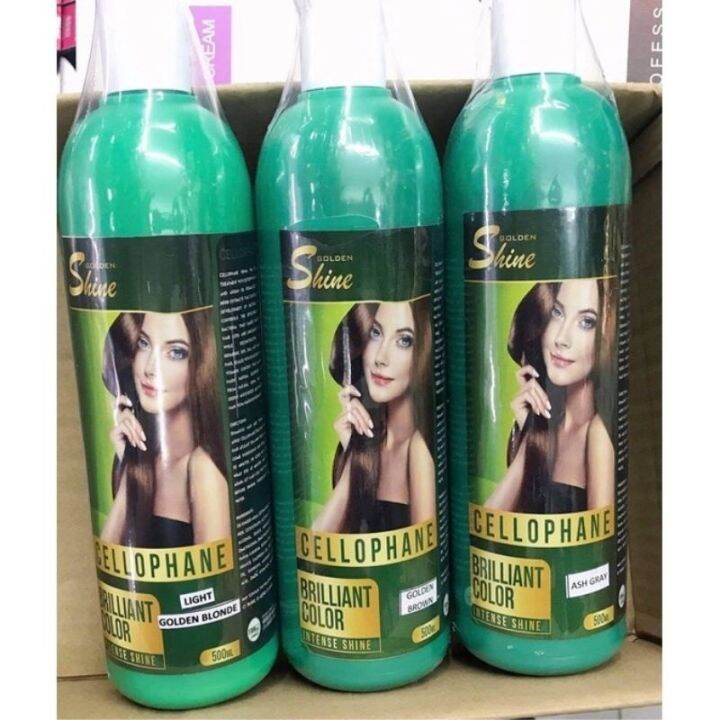 Golden Shine hair treatment cellophane (500ml) Lazada PH