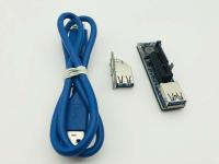 【Big-promotion】 SkyScraper Store PCI-E สายต่อ X1ต่อพ่วง USB 3.0สายแปลง Cy-e X1ไปยัง1X อะแดปเตอร์อุปกรณ์เสริมสำหรับ PC อะแดปเตอร์