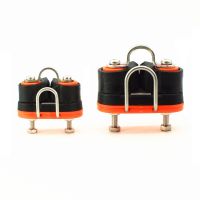 Double Row Kayak Ball Bearing Cam Cleat Pilates Equipment Marine Boat Fast Entry Rope Wire Clamp Fairlead Sailboat Yacht