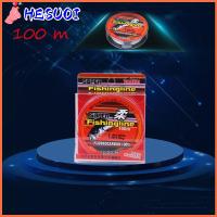 HESUOI 100m 100% Fluorocarbon ทนทาน สายเชือกแข็งแรง ตกปลา เส้นใยเดี่ยว ไนลอน PA สายการประมง ลวดเชื่อม