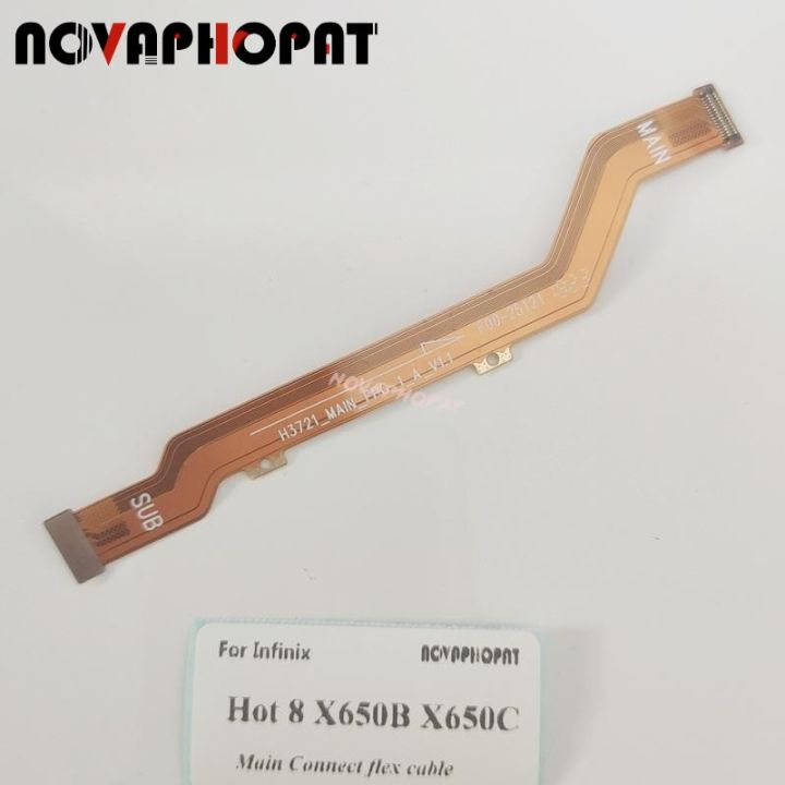 novaphopat-สำหรับ-infinix-hot-8-x650b-x650c-อินเตอร์บอร์ดตัวเชื่อมต่อเมนบอร์ดเมนบอร์ดเมนบอร์ดเมนบอร์ดเครื่องชาร์จ-usb-สายเคเบิลงอได้