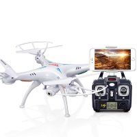 Syma X5SW 2.4Ghz 4CH 6ไจโรแกนโดรน RC พร้อม HD Wifi กล้องเซลฟี่โดรนขนาดเล็กยูเอฟโอเฮลิคอปเตอร์ของขวัญคลาสสิกสำหรับเด็กมือใหม่