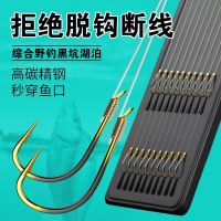 To tie up super pure black gold double fish hook ise izu new kanto line