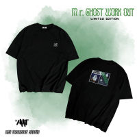 [ARRT]-เสื้อยืด Oversize ลาย Mr.Ghost-WorkOuts