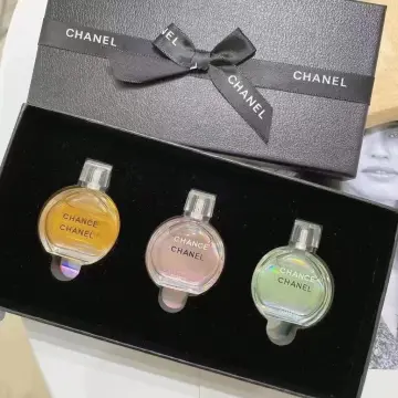 chanel mini perfume set women