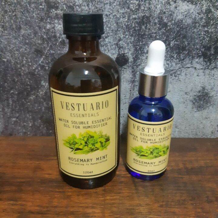 Water Soluble Oil for Humidifier Rosemary Mint Lazada PH