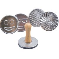 Zinc Alloy Biscuit Mould DIY Smiling Face Shape Dessert Cake Decoration Mold Flower Side Cookie Cutter Baking Tools Accessories