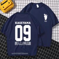 Kageyama Tobio Haikyuu Cartoon T-Shirts Men Hip Hop Casual Tee Shirt Harajuku Fashion T Shirt Japan Anime Tops Male