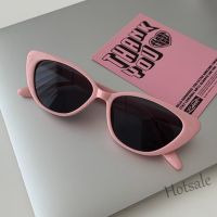 【hot sale】◎ D03 Pink Cat Eye Sunglasses Women Summer Sunglasses Sunscreen Retro Fashion Glasses