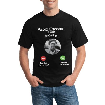 In Stock Funny Cotton T Shirt Gildan Pablo Escobar El Patron Various Colors Available