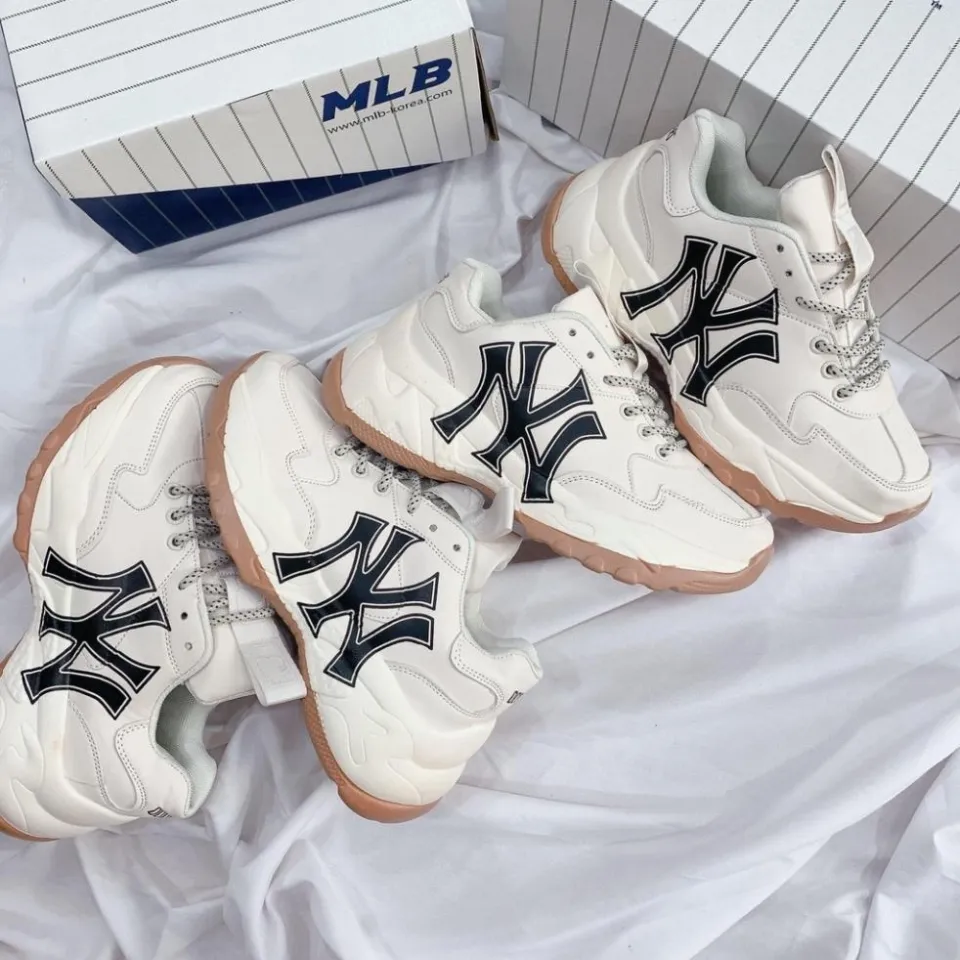 Mlb ny Sneakers With Brown Soles full box bill